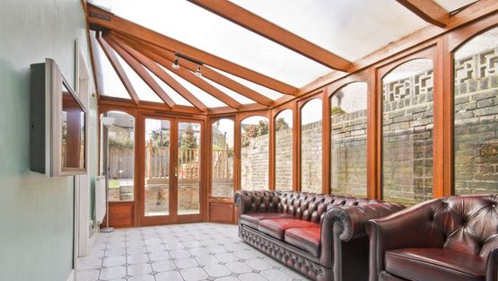 A conservatory supplied and installed by us